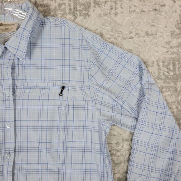 Aero Tech Designs Cycling Shirt Mens XL Blue Cyclewear Button Up  Plaid Vented - Picture 4 of 12